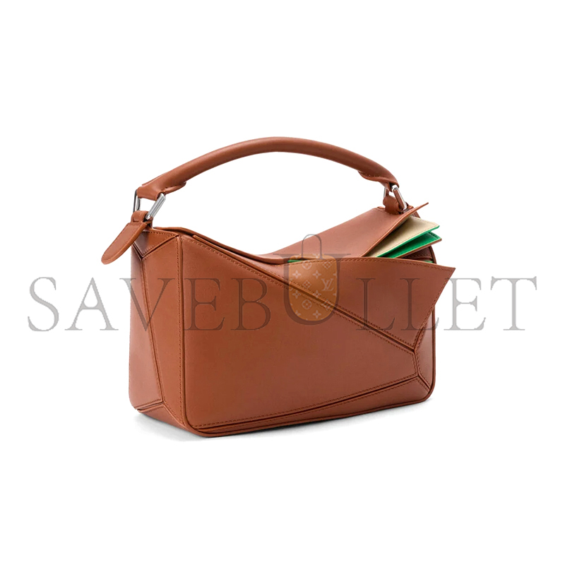 LOEWE SMALL LAYERED PUZZLE BAG IN CLASSIC CALFSKIN A510S21XDQ (24*16.5*10.5cm)